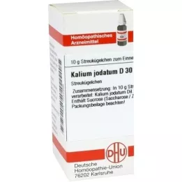 KALIUM JODATUM D 30 globuli, 10 g