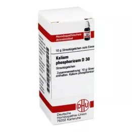 KALIUM PHOSPHORICUM D 30 globuli, 10 g