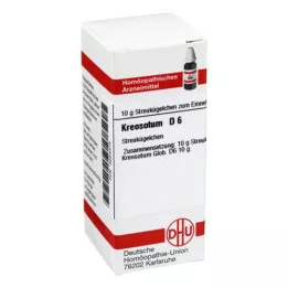 KREOSOTUM D 6 kulor, 10 g