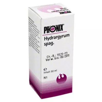 PHÖNIX HYDRARGYRUM spag.blandning, 50 ml PHÖNIX HYDRARGYRUM spag.blandning, 50 ml