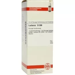 LACHESIS D 200 Utspädning, 50 ml