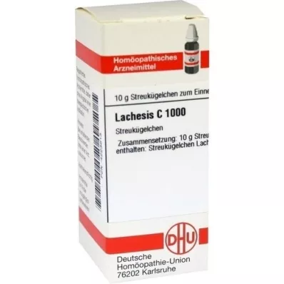 LACHESIS C 1000 globuli, 10 g