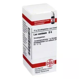 LAC CANINUM D 6 kulor, 10 g