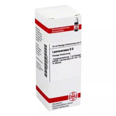 LAUROCERASUS D 6 Utspädning, 20 ml LAUROCERASUS D 6 Utspädning, 20 ml