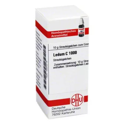 DHU Ledum C 1000 kulor, 10 g