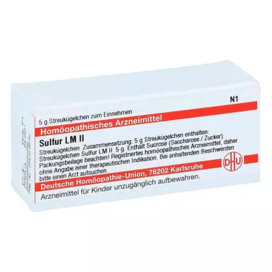 SULFUR LM II Globuli, 5 g SULFUR LM II Globuli, 5 g