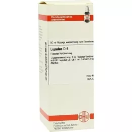 LUPULUS D 6 Utspädning, 50 ml