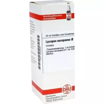 LYCOPUS EUROPAEUS modertinktur, 20 ml