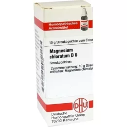 MAGNESIUM CHLORATUM D 6 kulor, 10 g