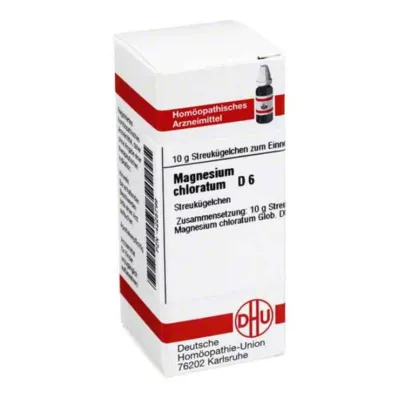 MAGNESIUM CHLORATUM D 6 kulor, 10 g