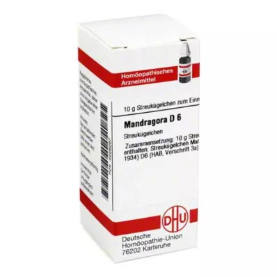 MANDRAGORA D 6 kulor, 10 g