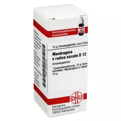 MANDRAGORA E radice siccata D 12 globuli, 10 g MANDRAGORA E radice siccata D 12 globuli, 10 g