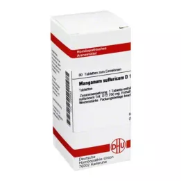 MANGANUM SULFURICUM D 12 tabletter, 80 st