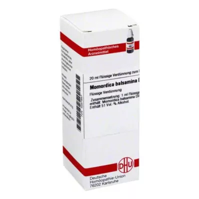 MOMORDICA BALSAMINA D 6 Utspädning, 20 ml