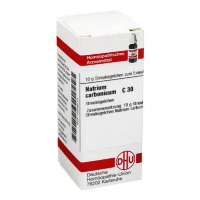 NATRIUM CARBONICUM C 30 globuli, 10 g