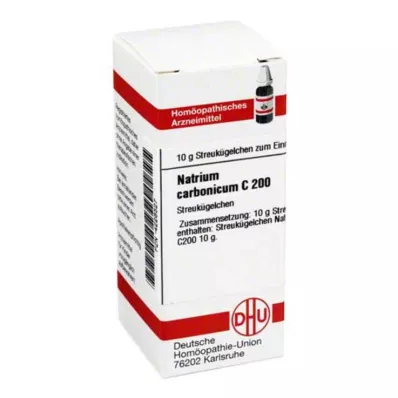 NATRIUM CARBONICUM C 200 globuli, 10 g