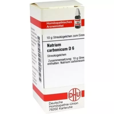 NATRIUM CARBONICUM D 6 kulor, 10 g
