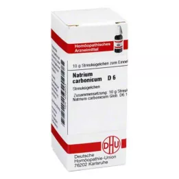 NATRIUM CARBONICUM D 6 kulor, 10 g