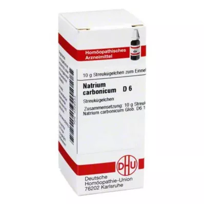 DHU Natrum carbonicum D 6 kulor, 10 g