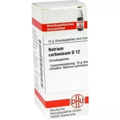 NATRIUM CARBONICUM D 12 kulor, 10 g