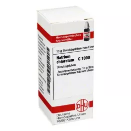 NATRIUM CHLORATUM C 1000 globuli, 10 g