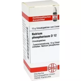 NATRIUM PHOSPHORICUM D 12 kulor, 10 g