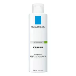 ROCHE-POSAY Kerium Gel Shampoo för fet hud, 200 ml