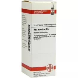 NUX VOMICA C 6 Utspädning, 20 ml