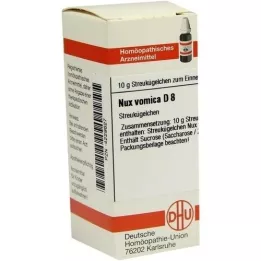 NUX VOMICA D 8 kulor, 10 g