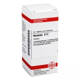 OKOUBAKA D 12 tabletter, 80 st