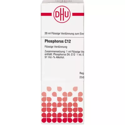 PHOSPHORUS C 12 Utspädning, 20 ml
