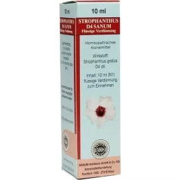 STROPHANTHUS D 4 Sanum droppar, 10 ml