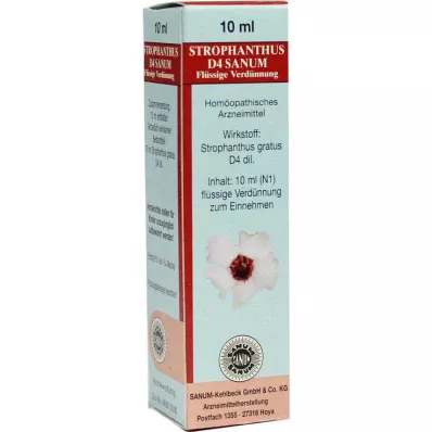 Strophanthus D 4 Sanum dropp, 10 ml