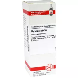 PHYTOLACCA D 30 utspädning, 20 ml