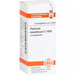 PLATINUM METALLICUM C 1000 globuli, 10 g