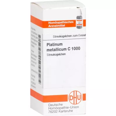 PLATINUM METALLICUM C 1000 globuli, 10 g