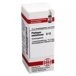 PLATINUM METALLICUM D 12 kulor, 10 g