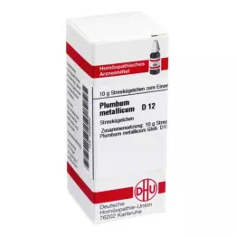 PLUMBUM METALLICUM D 12 kulor, 10 g