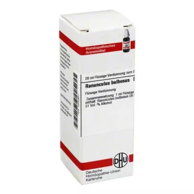 RANUNCULUS BULBOSUS D 12 Utspädning, 20 ml