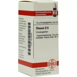 RHEUM D 6 kulor, 10 g