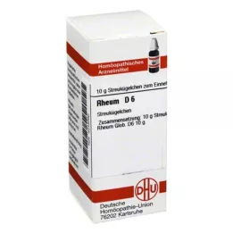 RHEUM D 6 kulor, 10 g