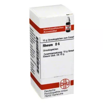 RHEUM D 6 kulor, 10 g