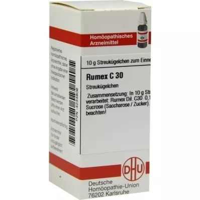 RUMEX C 30 globuli, 10 g
