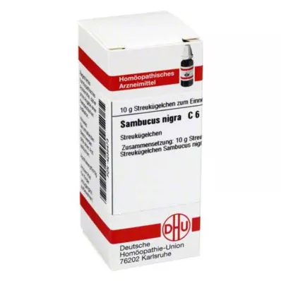 DHU Sambucus nigra C 6 kulor, 10 g DHU Sambucus nigra C 6 kulor, 10 g