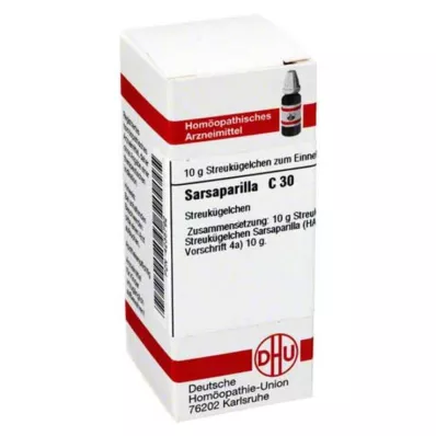 DHU Sarsaparilla C 30 kulor, 10 g DHU Sarsaparilla C 30 kulor, 10 g