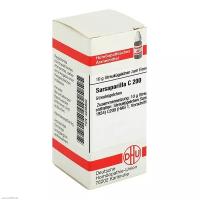 DHU Sarsaparilla C 200 kulor, 10 g