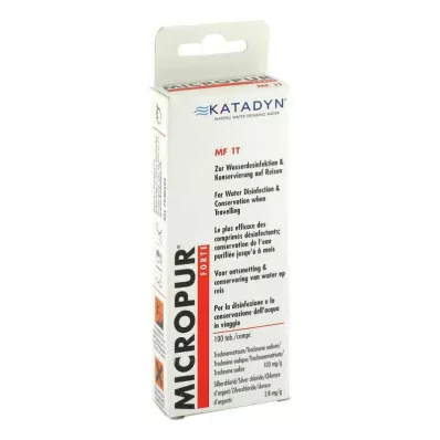 MICROPUR forte MF 1T tabletter, 100 st