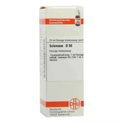 SELENIUM D 30 utspädning, 20 ml