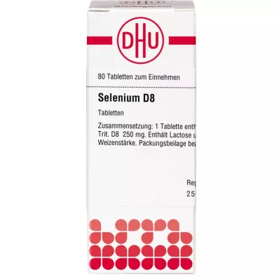 SELENIUM D 8 tabletter, 80 pc