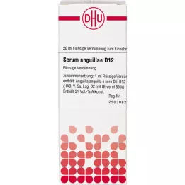 SERUM ANGUILLAE D 12 Utspädning, 50 ml